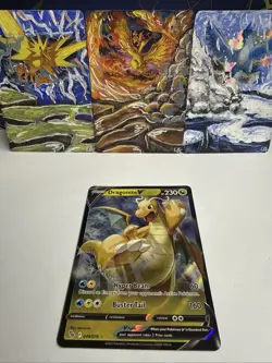 Dragonite V 049/078 Holo Pokemon GO Pokemon NM - Image 1