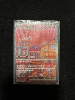 Mew ex SVP 053 Pokemon TCG Scarlet Violet 151 Black Star Promo Full Art SEALED - Image 1