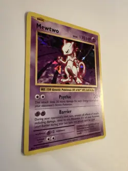 Pokemon Mewtwo 130 HP Cracked Ice Holo 051/108 Deck Exclusives 2016 English - Image 2