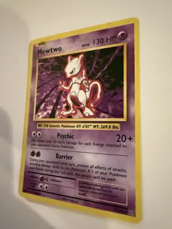 Pokemon Mewtwo 130 HP Cracked Ice Holo 051/108 Deck Exclusives 2016 English - Image 3