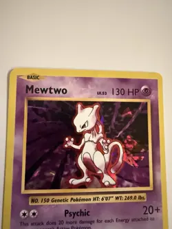 Pokemon Mewtwo 130 HP Cracked Ice Holo 051/108 Deck Exclusives 2016 English - Image 4