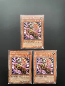 Yugioh Chiron the Mage FET-EN021 Rare Unlimited Edition HP X3 - Image 1