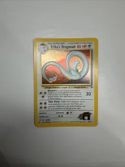 Pokemon TCG Erika's Dragonair Gym Heroes 4/132 Holo Rare Card - Image 1