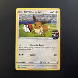 Eevee On the Ball Promo Card Futsal, Mint Condition, 002/005 - Image 1
