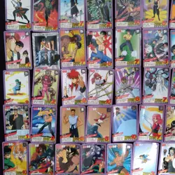 Lot of 102 Japanese TCG CCG Yu Yu Hakusho Carddass Super Battle Card G55322 - Image 2