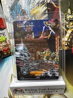 MTG Trouble in Pairs Borderless Non Foil M 003 Teenage Mutant Ninja Turtles PZA - Image 1