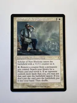 Scholar of New Horizons - RETRO FRAME - MTG The Brothers' War: Commander - NM - Image 1