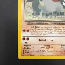 Pokemon Vintage Holo Dark Donphan 3/105 Neo Destiny WotC - Image 5