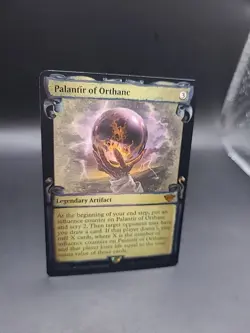 MTG - LTR - Palantir of Orthanc - Showcase Silver Foil - N 0698 NM - Image 2