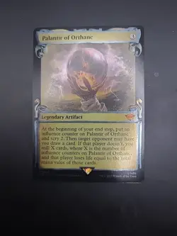 MTG - LTR - Palantir of Orthanc - Showcase Silver Foil - N 0698 NM - Image 4