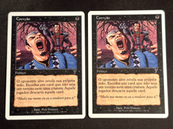 2x Coercao (Duress) 7th Seventh Edition Portuguese Magic the Gathering MTG - Image 1