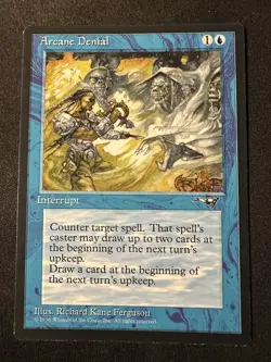 Arcane Denial (Axe) Alliances Magic the Gathering MTG - Image 1