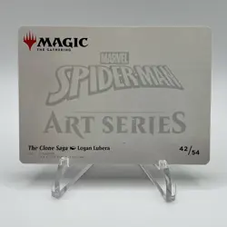 CLONE SAGA Spider-Man ART SERIES 42/54 Gold Stamp Ink LOGAN LUBERA MTG Magic - Image 4