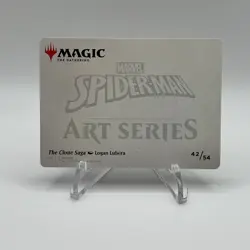 CLONE SAGA Spider-Man ART SERIES 42/54 Gold Stamp Ink LOGAN LUBERA MTG Magic - Image 5