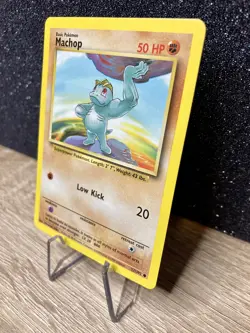 Machop 52/102 ~ NM [Base Set Unlimited] Vintage 1999 -WotC- Pokemon Card *Nice* - Image 2