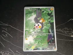 Pokemon TCG - Emolga - 112/086 - Black Bolt - Illustration Rare - English - NM/M - Image 1