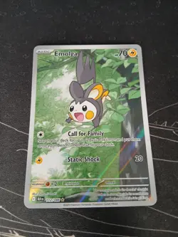 Pokemon TCG - Emolga - 112/086 - Black Bolt - Illustration Rare - English - NM/M - Image 2