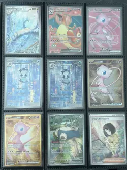 Pokemon 151 Card Lot – Gold Mew ex, Alakazam ex SIR, IR Cards + 30+ EX – NM - Image 1