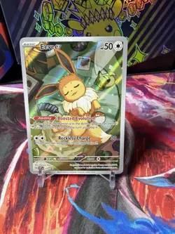 Pokemon Eevee 173 Sv: Scarlet & Violet Promo Full Art Holo Basic 50 HP 2025 - Image 1