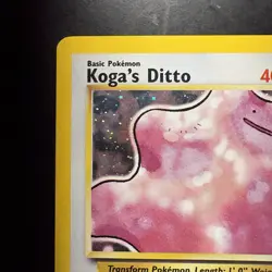 Pokemon Vintage Holo Koga's Ditto 10/132 Gym Challenge Wizards Of The Coast 2000 - Image 2