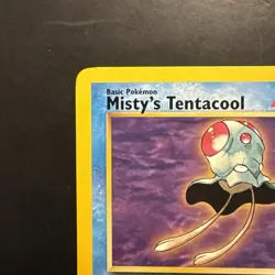 Pokemon TCG Vintage Non Holo Rare Misty's Tentacool Gym Heroes 32/132 WotC - Image 2