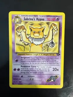 Pokemon TCG Sabrina's Hypno Gym Challenge 56/132 NM - Image 1