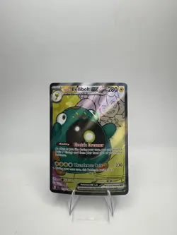 Pokemon TCG SV09: Journey Together #172/159 Iono's Bellibolt ex - Image 1