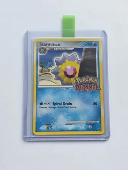 Starmie Lv.43 Pokemon Rumble 5/16 Promo Holo Stamp - Image 1