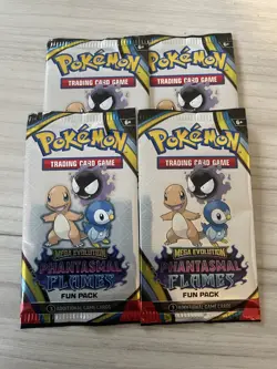Pokemon TCG Phantasmal Flames (Mega Evolution) Fun Pack Booster New & Sealed - Image 1