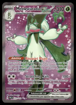 Pokemon Cards Meowscarada ex 231/193 Paldea Evolved Ultra Rare NM - Image 1