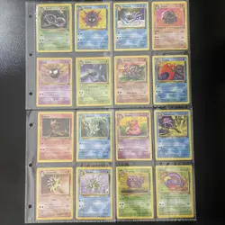 ⭐Vintage Pokemon Fossil Set Complete Common+Uncommon Cards ⭐ - Image 1