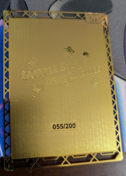 2B Neir Automata Serial 055/200 Waifu Gold Metal Card Anime Goddess Story - Image 2