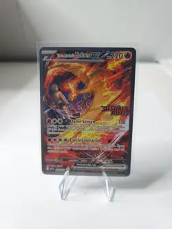 Team Rocket's Moltres ex - (Destined Rivals Stamp) 229/182 Miscellaneous Cards & - Image 1