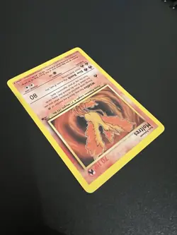 Moltres 27/62 Fossil Unlimited 1999 Pokemon Card Rare NM - Image 4