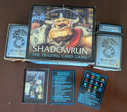 Shadowrun / Edge Zone trading card game (incl rare NERPS!) - approx 500 cards - Image 1