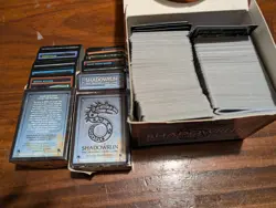 Shadowrun / Edge Zone trading card game (incl rare NERPS!) - approx 500 cards - Image 5