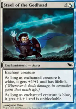 1x Steel of the Godhead Heavy Play MTG Magic - Kid Icarus - - Image 1