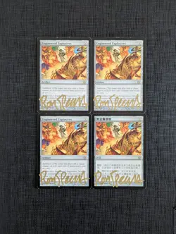 MTG MAGIC THE GATHERING ENGINEERED EXPLOSIVES SIGNED RON SPEARS FIFTH DAWN 4X - Image 1