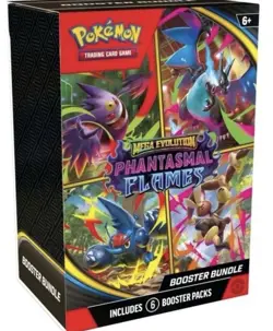 Pokemon Mega Evolution Phantasmal Flames Booster Bundle Sealed | Ready to ship! - Image 1