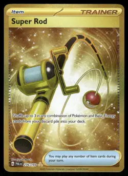 Pokemon Cards Super Rod 276/193 Paldea Evolved Hyper Rare NM - Image 1