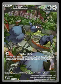 Pokemon Cards Rookidee 225/193 Paldea Evolved Illustration Rare NM - Image 1