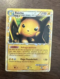 Raichu Prime 83/90 Holo Undaunted Pokemon TCG - Image 2