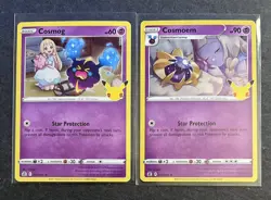 2021 Pokemon TCG Celebrations Solgaleo 021/025 Lunala Cosmoem Cosmog 4Total - Image 5