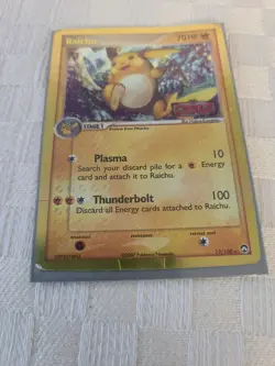 Pokemon Raichu Ex Power Keepers Holo Rare 12/108 - Image 5