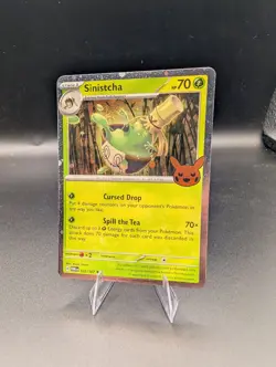 Sinistcha 022/167 Cosmos Holo Rare 2024 Pokemon TCG Trick or Trade Halloween - Image 1