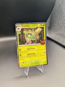 Sinistcha 022/167 Cosmos Holo Rare 2024 Pokemon TCG Trick or Trade Halloween - Image 2