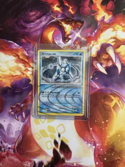 Pokemon Arceus AR4 Platinum Arceus Holo Rare 2009 - Image 1