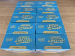 Pokemon TCG Ascended Heros Elite Trainer Box x4 new and sealed 4x - Image 4