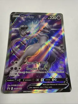 Mewtwo V - SWSH229 - SWSH Black Star Promos - Pokemon (NM) - Image 2