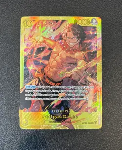 Portgas.D.Ace OP07-119 SEC - One Piece TCG English Near-Mint Foil Secret Rare - Image 1